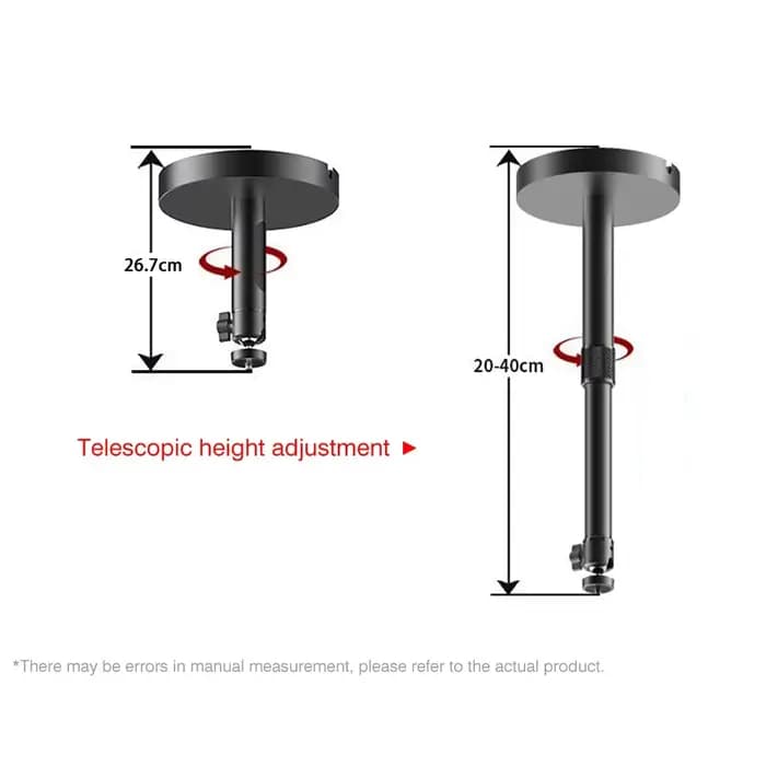 Jenovox cintre pour accessoires de projecteur support mural réglable pour M5000 Mini XGIMI H6 JMGO Vidda C1S Formovie S5 X5 etc.
