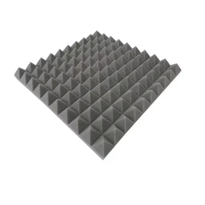 Paquet de 6 50x50x5cm Studio pyramide mousse acoustique insonorisée