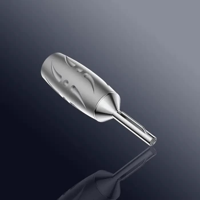 Viborg VB402R connecteur de haut-parleur banane plaqué Rhodium en cuivre pur Hifi