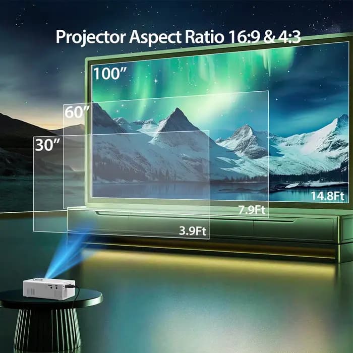 Mini projecteur compact