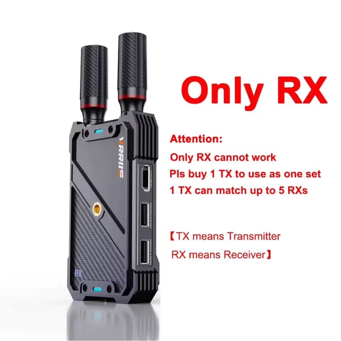 VRRIIS WL082K 400m sans fil HDMI KVM Extender transmetteur et récepteur vidéo prise en charge USB cl