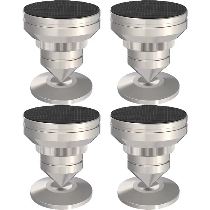 4 supports de haut-parleurs anti-vibrations pour appareils Hi-Fi et enceintes