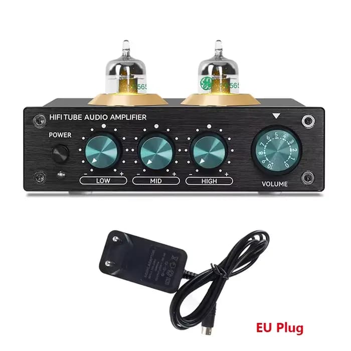 Préamplificateur Audio à Tube électronique professionnel, amplificateur Audio stéréo RCA pour bureau