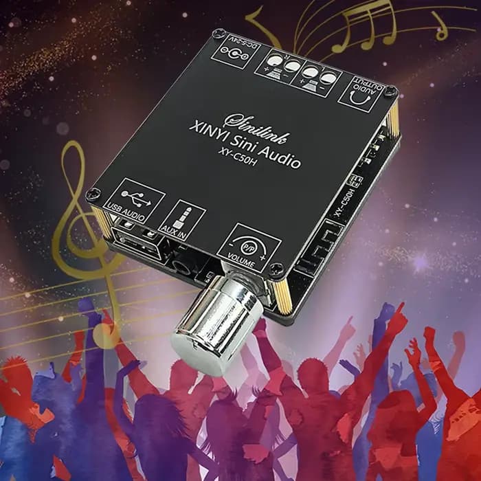 Audio TPA3116 numérique Bluetooth 5.0 amplificateur de puissance sans fil carte stéréo 50Wx2