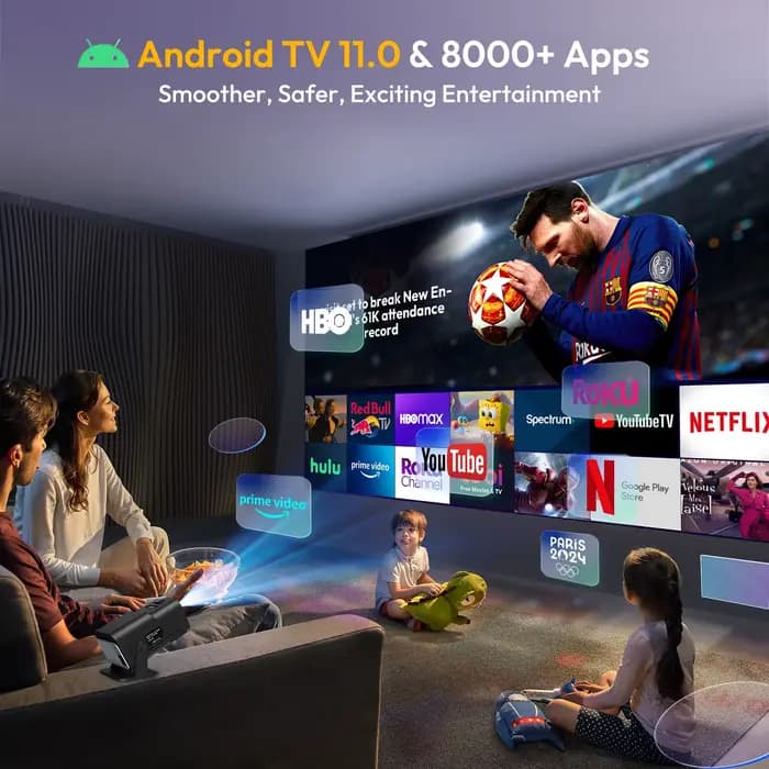 Projecteur HY320mini 4K Android 11