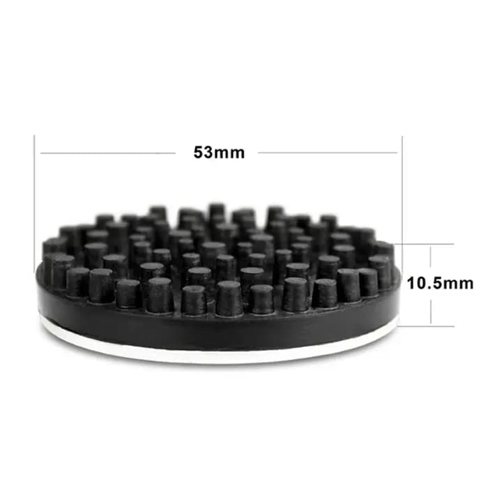 Paquet de BHBD-4 pieds d'isolation support tapis de pied amortisseur pour Audio CD AMP Hifi caisson de basses