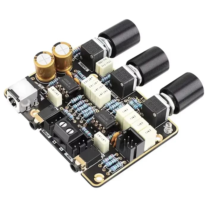 Pour Home cinéma Compatible NE5532 Mini préamplificateur carte de tonalité filtre actif amplificateur préampli avec