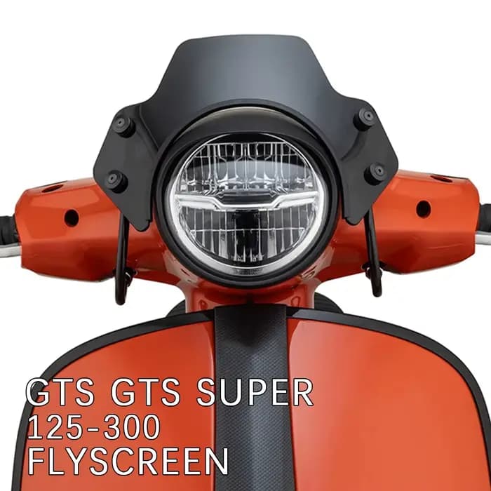 Pare-brise de moto pour Vespa GTS 125 GTS 250 GTS 300 GTS Super 125-300 écran mouche GTS300 GTS250 GTS125