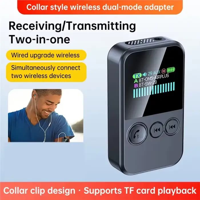 【RECOMENDAR】Transmetteur-récepteur audio Bluetooth 6.0 à clipser pour TV