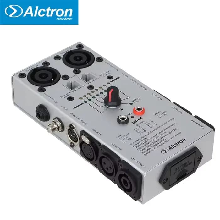 Alctron DB-4C multi audio câble Polaroid TRS XLR RCA