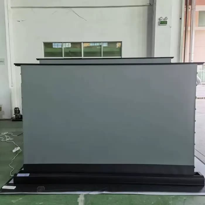 Écran de projection à longue portée pour projecteur élévateur au sol de 120 pouces