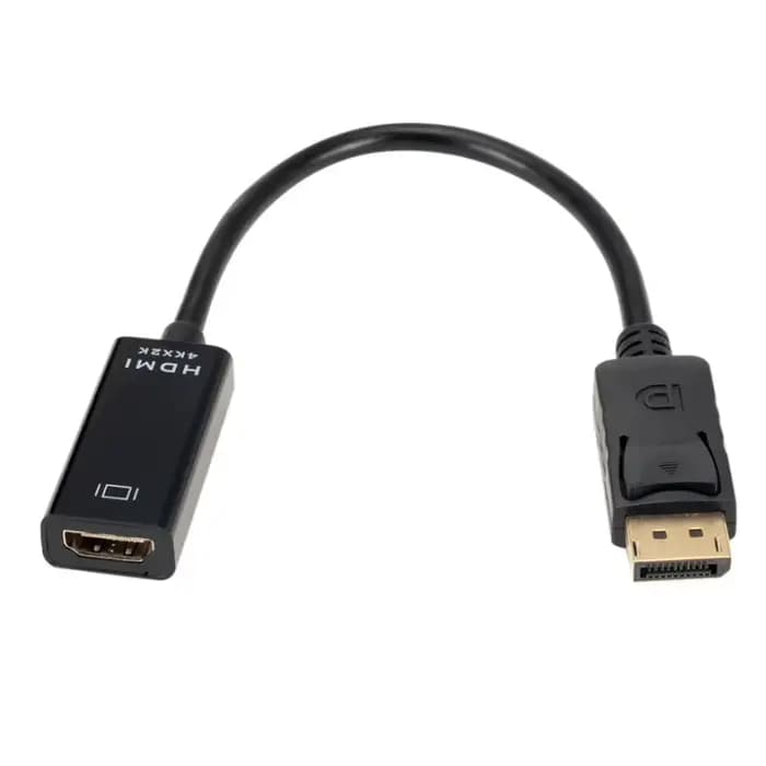 Adaptateur convertisseur DP vers HDMI 4K 1080P mâle vers femelle