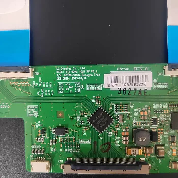 6870C-048l'autorisation 6871L-3630C Carte T-CON pour LG 49 en effet 50