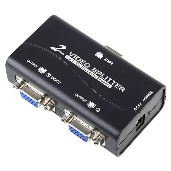 Répartiteur VGA avec câble USB