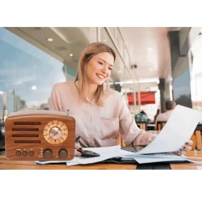 Nouveau récepteur Radio de bureau FM AM rétro classique