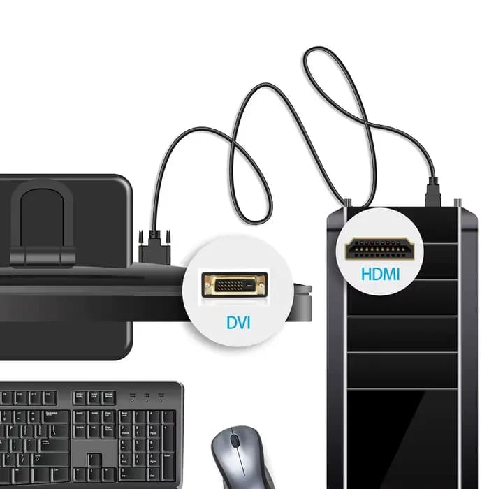 Câble HDMI vers DVI 4K