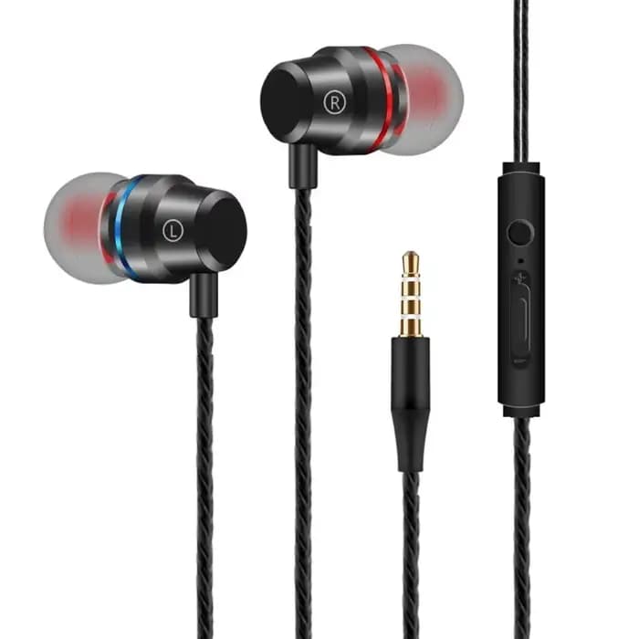 Écouteurs intra-auriculaires filaires portables, casque stéréo haute définition, basses profondes, s