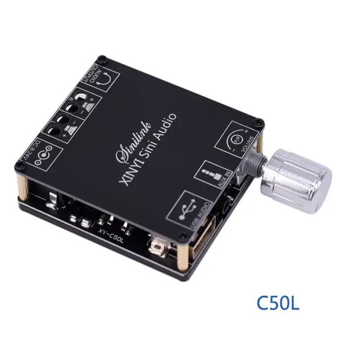 Audio TPA3116 numérique Bluetooth 5.0 amplificateur de puissance sans fil carte stéréo 50Wx2 amplifi