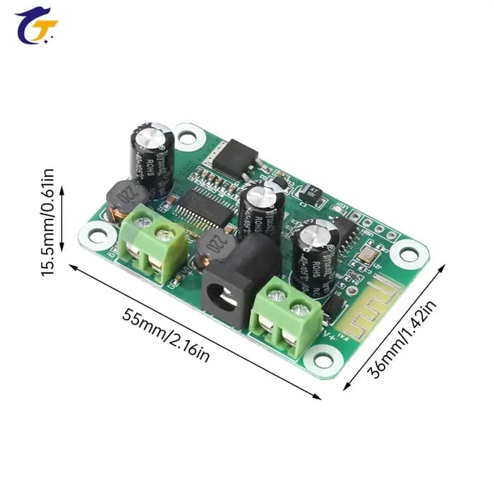 BT 5.4 carte amplificateur DC 9-25V monocanal 30W