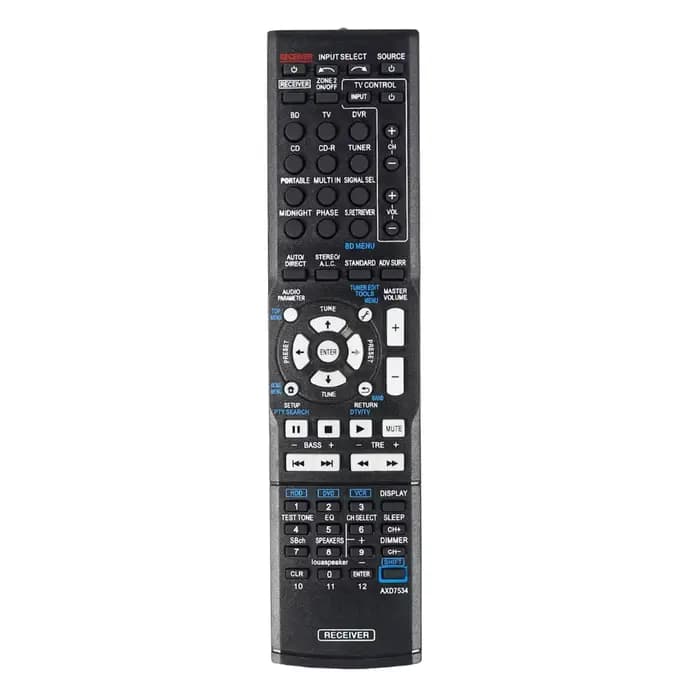 Télécommande pour Pioneer AV Récepteur Home Cinéma AXD7534 AXD7568 VSX-819H-S VSX-819H VSX-519V-K VS