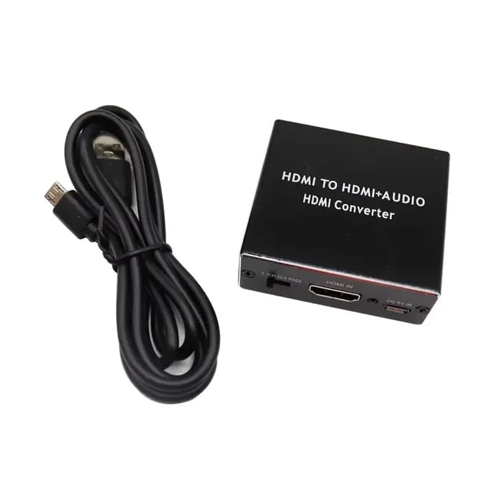 Extracteur Audio Compatible HDMI, convertisseur Audio stéréo 3.5mm 4k X 2k, adaptateur séparateur Au