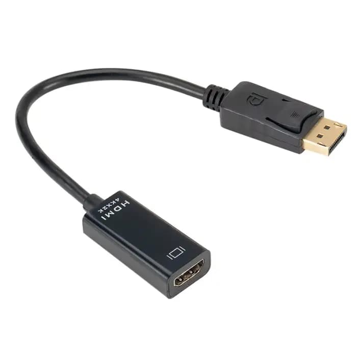 Adaptateur convertisseur DP vers HDMI 4K 1080P mâle vers femelle