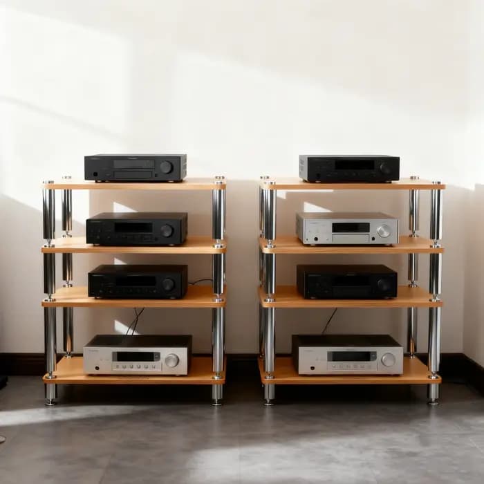 AVplay AV-605018 Audio Table AV Système HiFi Accueil Préamplificateur Magasin E Amp Haut-Parleur Lecteur CD T1 Stands Cabinet Ha