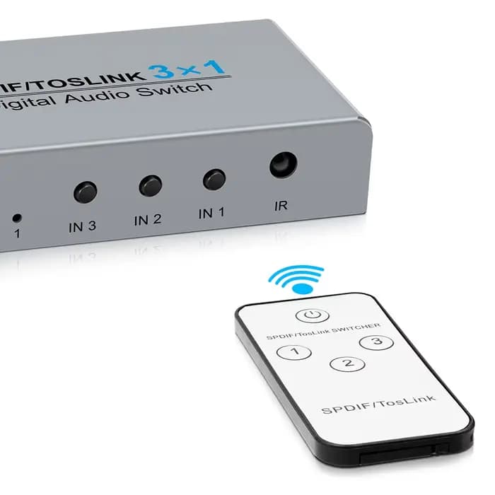 Répartiteur Audio numérique à Fiber optique