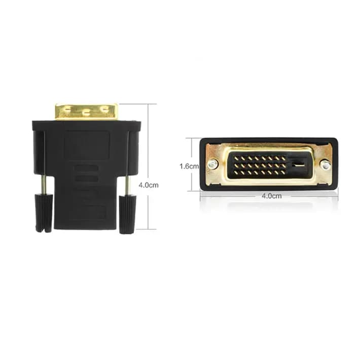 Adaptateur HD Compatible 24 + 1 24 + 5 DVI vers HDMI