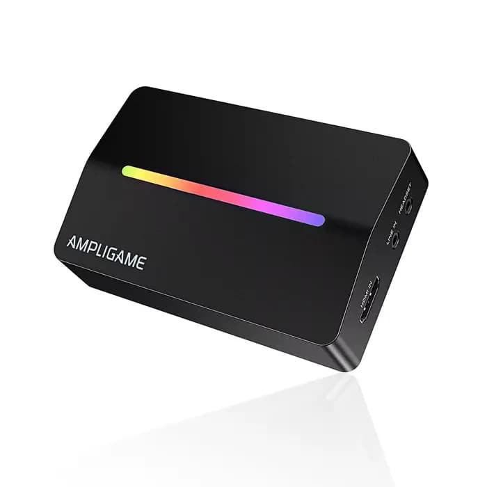 Carte de capture vidéo AmpliGame, 4k HD 1080 60fps pour audio et vidéo, jeux, streaming en direct, c