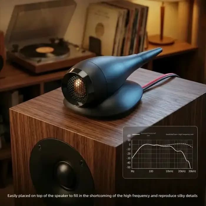Système audio HIFIDIY C1-50 - Unité haute fréquence externe - Diaphragme en fil de cuivre ciré