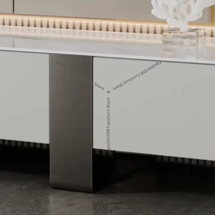 Table basse Simple TV stands support tiroir salon chez l'habitant TV