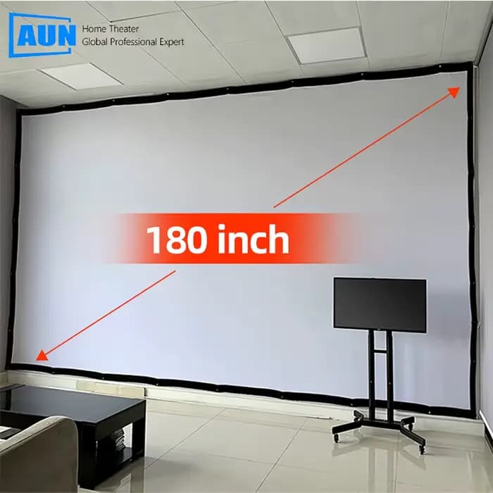 180/150 pouces 16:9 écran de Projection