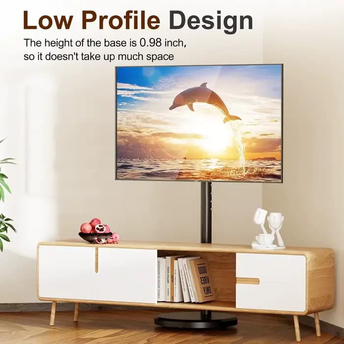 Chariot TV mobile Support TV roulant pour téléviseurs 10-42 pouces
