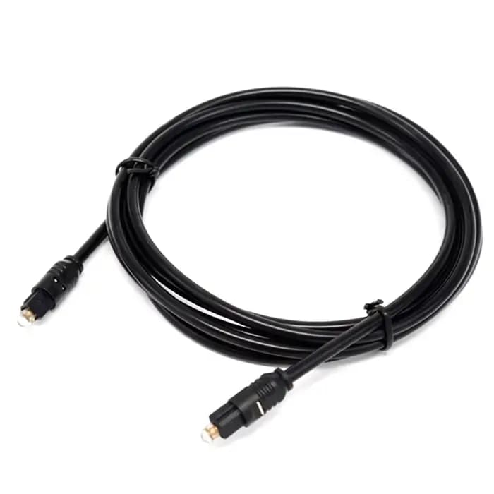 Câble audio optique, câble numérique à fibre optique OD4.0 Toslink 0