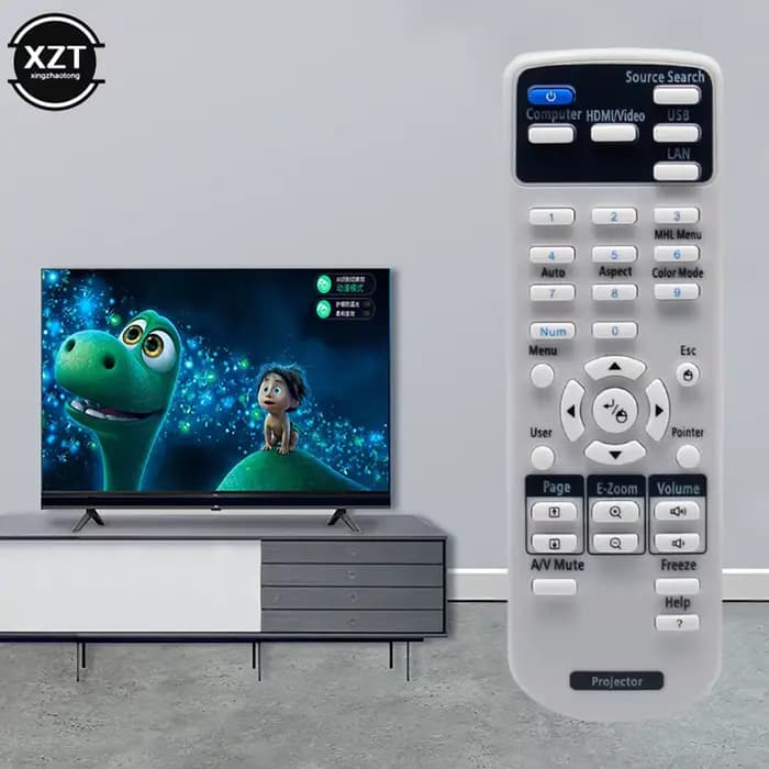 Projecteur universel Télécommande Pour Epson 1599176 EX3220 CB-X05 X31 X36 X39 U32 W32 S41 965H/ 97/