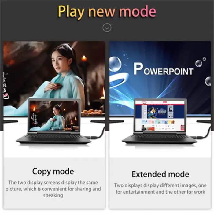 Adaptateur 4K DP DisplayPort vers HDMI