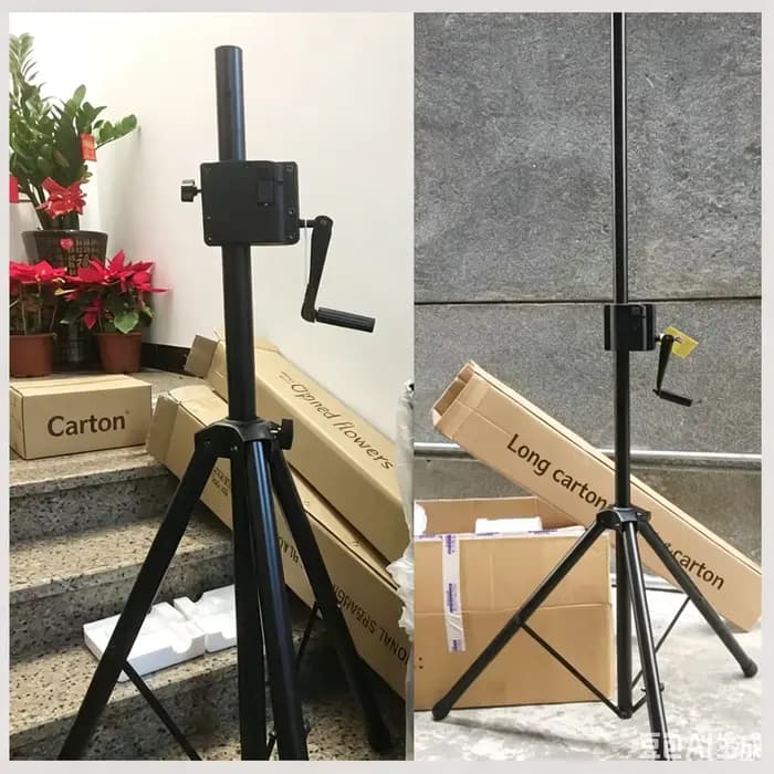 Support de Haut-Parleur Professionnel à Manivelle