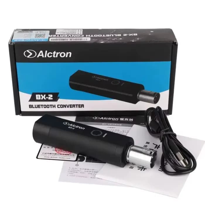 Alctron BX-2 portable sans fil Bluetooth V4.0 récepteur interface XLR convertisseur Audio amplificateur