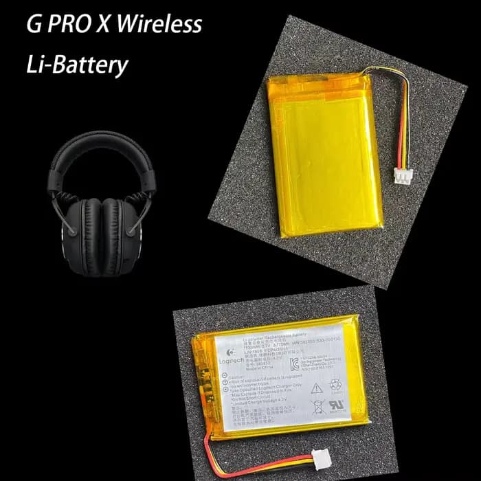 Logitech G PRO X1 X2 casque de jeu sans fil batterie alternative