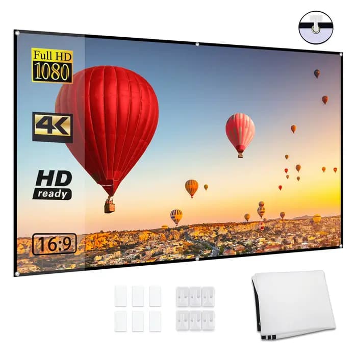 Écran de projection portable HD