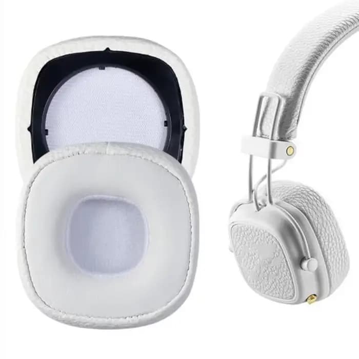 1 paire de coussinets d'oreille de remplacement pour casque Marshall Major 2/3, coussinets d'oreille pour Marshall Major II III