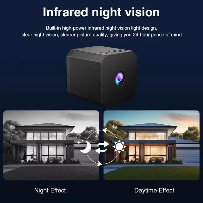 Mini caméra HD 1080P maison petites caméras Wifi sans fil sécurité à domicile