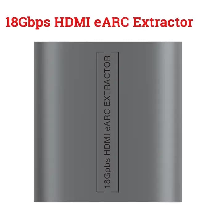 Extracteur audio HDMI EARC 18 Gbps 4K 60Hz