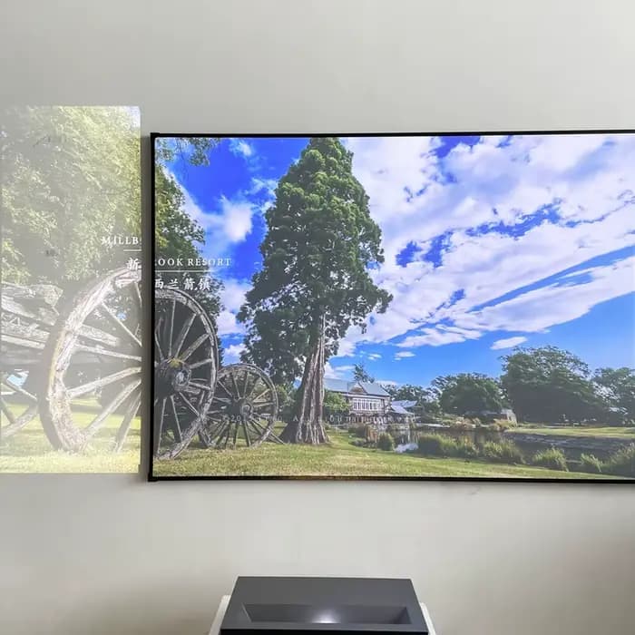 NOUVEAU Écran de projection ALR T Prism UST de 150 pouces