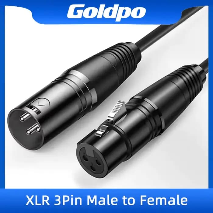 Câble XLR ligne Audio 3 broches XLR mâle à femelle