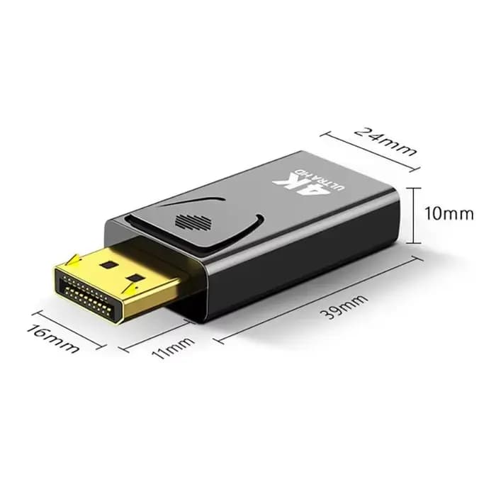 Câble adaptateur 4K DisplayPort vers HDMI