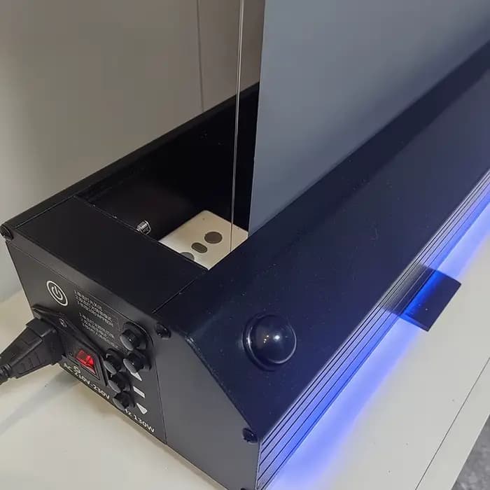 VisualMr-Écran de projection électrique Fresnel ALR