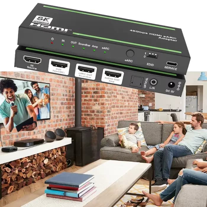Extracteur audio compatible HDMI