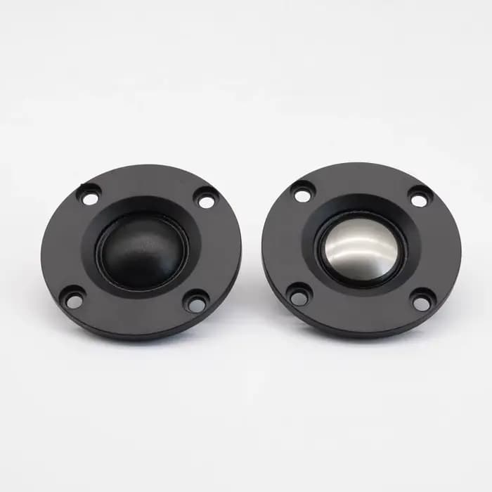 2 pièces/lot 52MM haut-parleur Audio rond 4 Ohm/8 Ohm 10W-20W haut-parleurs Tweeter Membrane en soie HIFI musique
